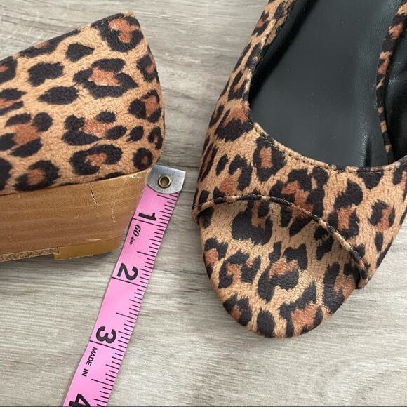 Rampage animal print peep toe shoes size 5 - Picture 9 of 9
